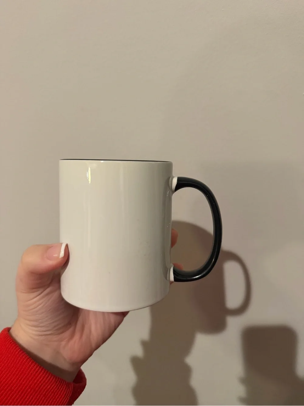 Taylor Swift White Ceramic 'Swiftea' Bookstack Mug with Black Handle